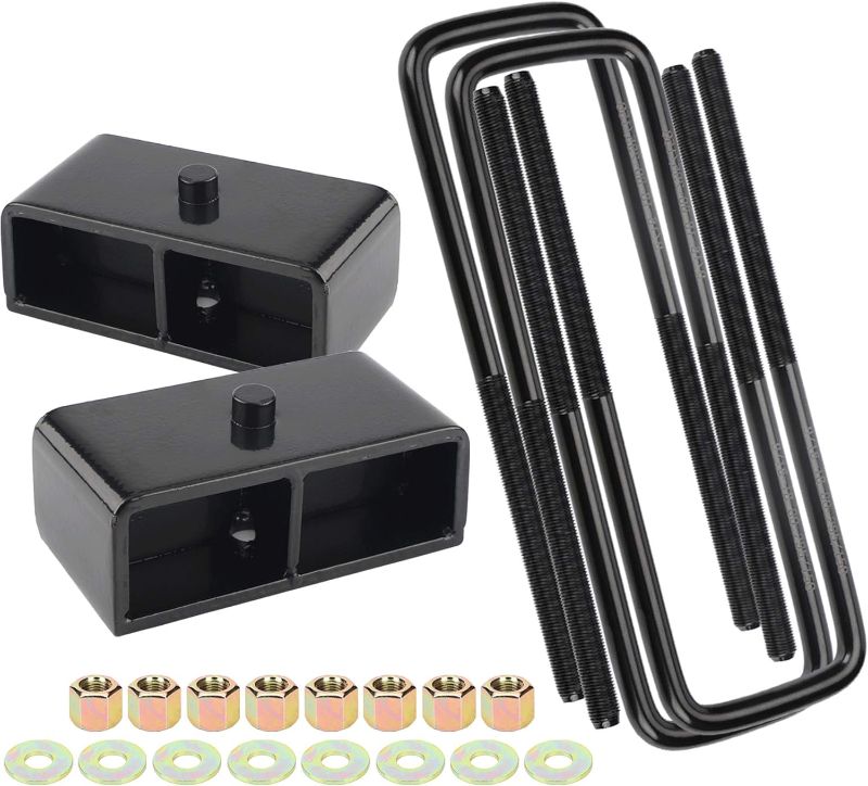 Photo 1 of 2 inch Rear Lift Blocks for Tacoma/Tundra, 2" Rear Leveling Kit Compatible with 1995-2024 Tacoma,2000-2024 Tundra