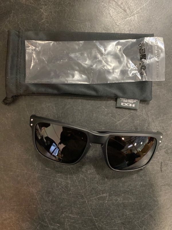 Photo 2 of Oakley Men's Oo9102 Holbrook Polarized Square Sunglasses