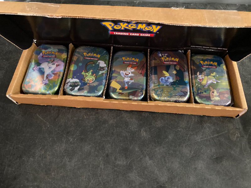 Photo 2 of NEW SEALED POKEMON TCG: GALAR PALS Mini TINS/Promo Card Bundle -Amazon Exclusive Bundle