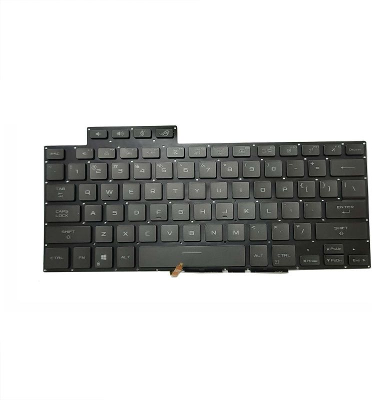 Photo 1 of Laptop Keyboard Compatible with ASUS ROG G13 GV301 GV310Q GV301QE GV301QV fit 2021 Model Black US Backlight