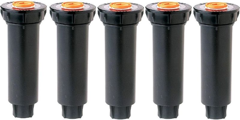 Photo 1 of (5 Pack) Rainbird 1804 Series Pop-Up Spray Head with Seal-A-Matic and Pressure Regulator Without Nozzle, 4"