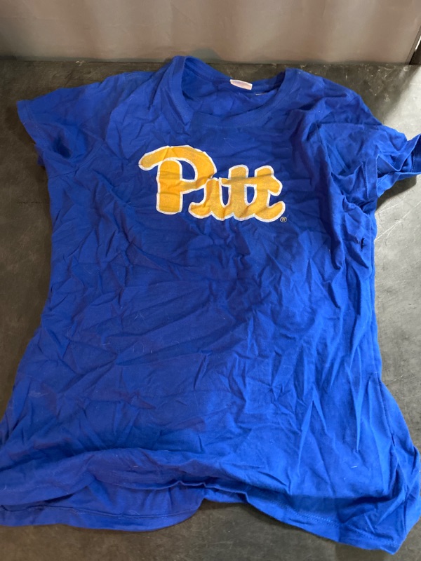 Photo 2 of Women's Small Pittsburgh Panthers Icon Royal Officially Licensed T-Shirt