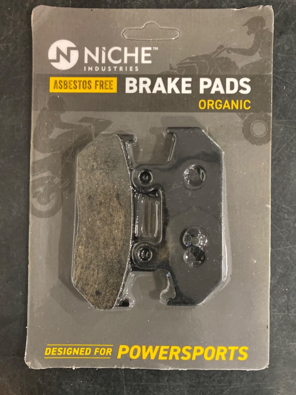 Photo 2 of NICHE Brake Pad Set for Suzuki Burgman 650 400 69100-10860 69102-05890 Rear (Organic)