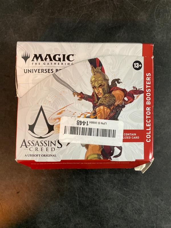 Photo 3 of Magic: The Gathering - Assassin’s Creed Collector Booster Box | 12 Collector Boosters (10 Cards in Each Pack) | Collectible Trading Card Game for Ages 13+