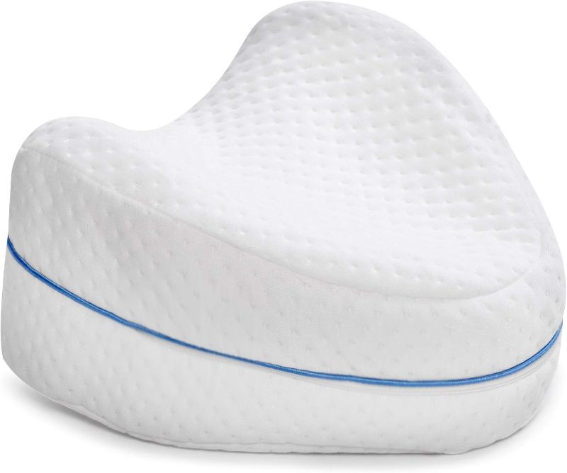 Photo 1 of Contour Legacy Leg & Knee Foam Support Pillow - Soothing Relief for Sciatica, Back, HIPS, Knees, Joints - As Seen on TV