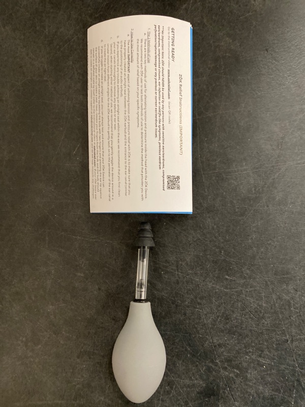 Photo 2 of Z?K:World’s First Consumer Product That Naturally Reduces Tension, Pressure & Pulsating Symptoms Through Inner Ear Pressure Stimulation