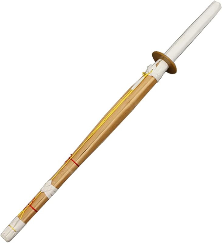 Photo 1 of 89CM Blade Wooden Sword Kendo Practice, Bamboo Sword and Wood Sword, Iaido, Japan and South Korea, Aikido, Two-Sword Style, Adult Training and Combat Training for Kids-1PC