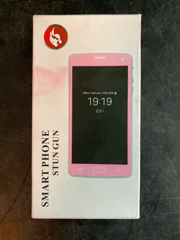 Photo 3 of Smart Phone Galaxy Stun Gun with Rechargeable Battery, Pink