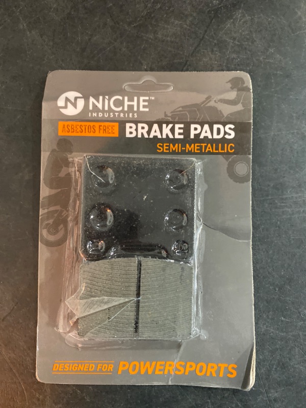 Photo 2 of NICHE Brake Pad Set for Ski-Doo GSX 600 GTX 800 Legend 500 700 Mach Z Rear (Semi-Metallic)