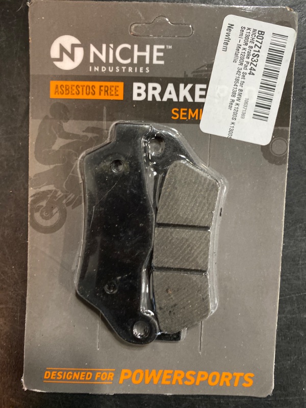 Photo 1 of NICHE Brake Pad Set for BMW K1200S K1300S K1300R K1200R 34218541388 Rear (Semi-Metallic)