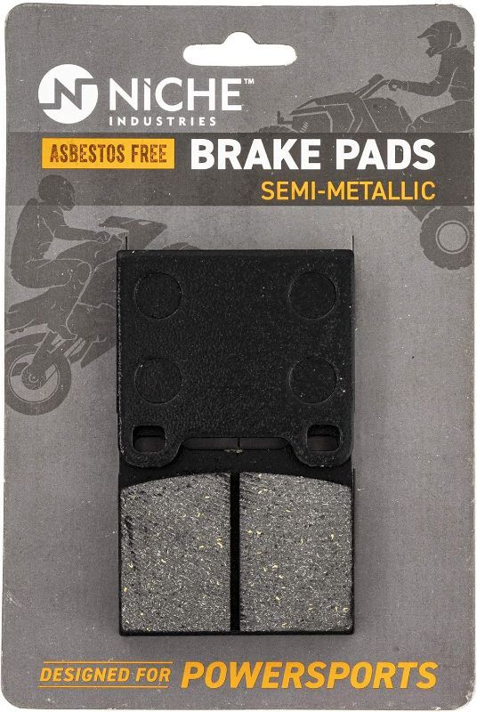 Photo 1 of NICHE Brake Pad Set for Ski-Doo GSX 600 GTX 800 Legend 500 700 Mach Z Rear (Semi-Metallic)