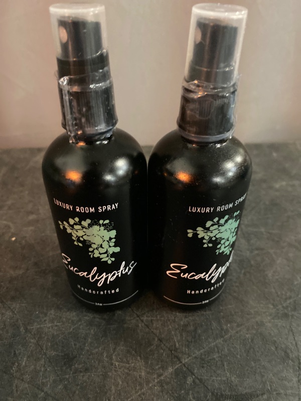 Photo 2 of 605Products - Eucalyptus Air Freshener - Room Spray for Home, Bathroom, and Bedroom - Long Lasting Odor Eliminator with Essential Oils and Natural Ingredients - Home Fragrance Essential - 2 Pack