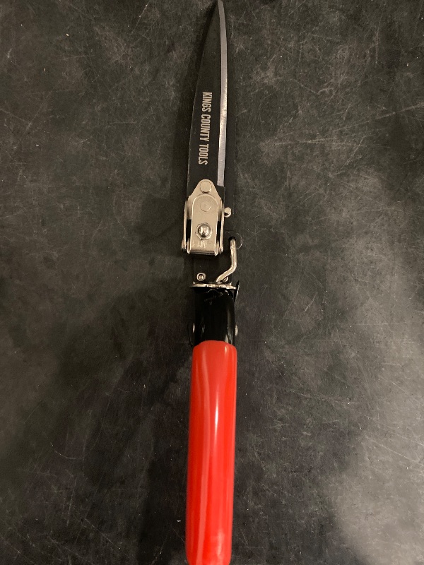 Photo 1 of Kings County Tools Grass Trimming Shears | 5-1/4” Steel Blades | Rotating Handle for Angled Cuts | Strong Spring Mechanism | Simple & Secure Safety Lock | Made in Italy