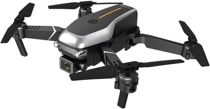 Photo 1 of E88 Pro Drone with 4K Camera, WiFi FPV 1080P HD Dual Foldable RC Quadcopter Altitude Hold, Headless Mode, Visual Positioning, Auto Return Mobile App Control, Black, 7.83 x 7.17 x 2.87 inches - ** NEED TO CHARGE DRONE BATTERY BEFORE USE - NEED TO USE ANDRO