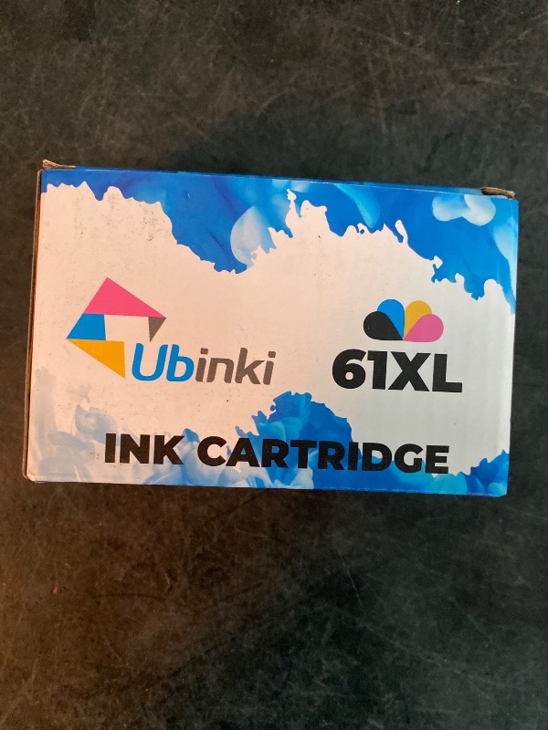 Photo 3 of 61XL Ink Cartridge 2-Pack Replacement for HP Ink 61 Black Color Combo Pack XL HP61 HP61XL to Envy 4500 5530 4502 4501 officejet 4630 4635 4632 deskjet 1000 1010 1510 2540 3050 3510 2542 3512 Printer