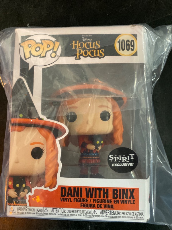 Photo 3 of Funko Spirit Halloween Dani with Binx Hocus Pocus POP! Figure