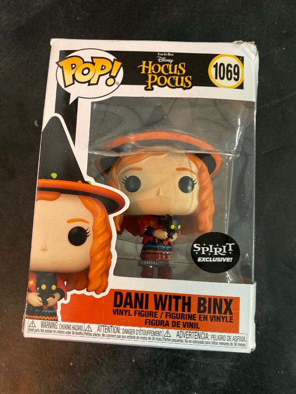 Photo 2 of Funko Spirit Halloween Dani with Binx Hocus Pocus POP! Figure