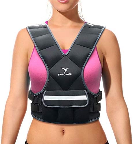 Photo 1 of Empower Weighted Vest for Women - Ideal Body Vest for Adding Resistance Intensity to Workouts -Fixed 8lbs or Adjustable 10 to 16lbs