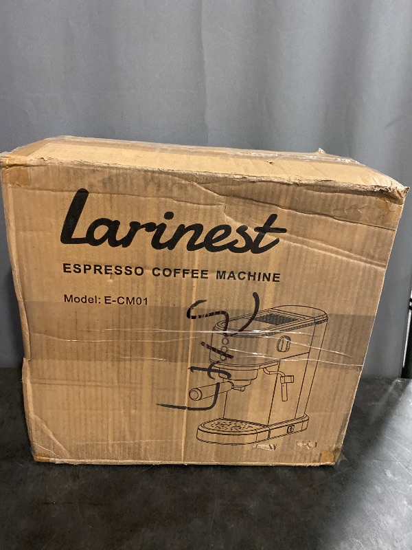 Photo 4 of Larinest Espresso Machine with Milk Frother, Stainless Steel Espresso Maker