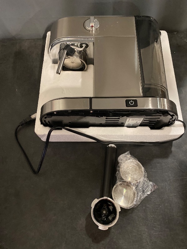 Photo 2 of Larinest Espresso Machine with Milk Frother, Stainless Steel Espresso Maker