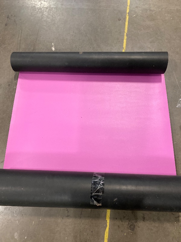 Photo 2 of Radiant Medium Violet Red Yoga Mat - Ignite Your Inner Fire