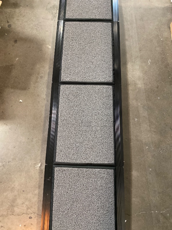 Photo 2 of Dog Ramp for Car, 63" Long & 17" Extra Wide Dog Car Ramp Up to 250LBS Enter A Car SUV & Truck, Folding Portable Pet with Non-Slip Rug Surface for Medium & Large Dogs