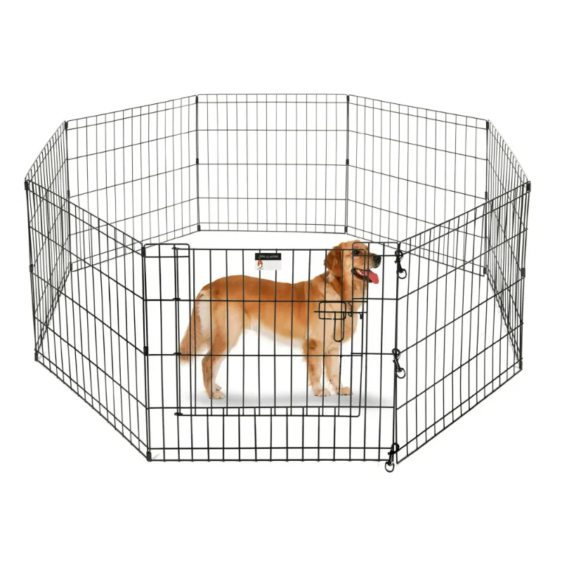 Photo 1 of Dog Fence Puppy Pen Outdoor 8 Panels (24x24)