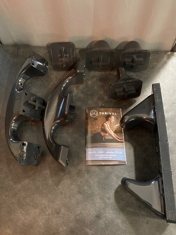 Photo 1 of Relief Pro - Fully Adjustable Psoas Muscle Release Tool for Hip Flexor, Back, Glute, Iliacus, and Neck Pain - Trigger Point and Myofascial Release Tool - Carbon Black