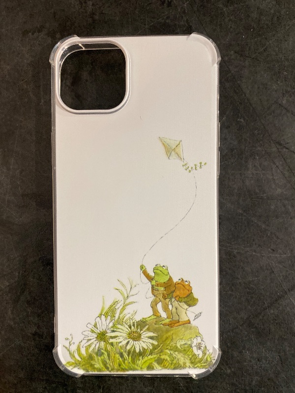 Photo 2 of Frog and Toad fly a kite Phone Case Compatible with iphone 11,Flying kites Case for Girl Women Men,Unique Soft TPU Bumper Case Cover