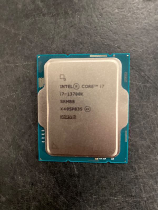 Photo 2 of Intel Core i7-13700K Gaming Desktop Processor 16 cores (8 P-cores + 8 E-cores) with Integrated Graphics - Unlocked