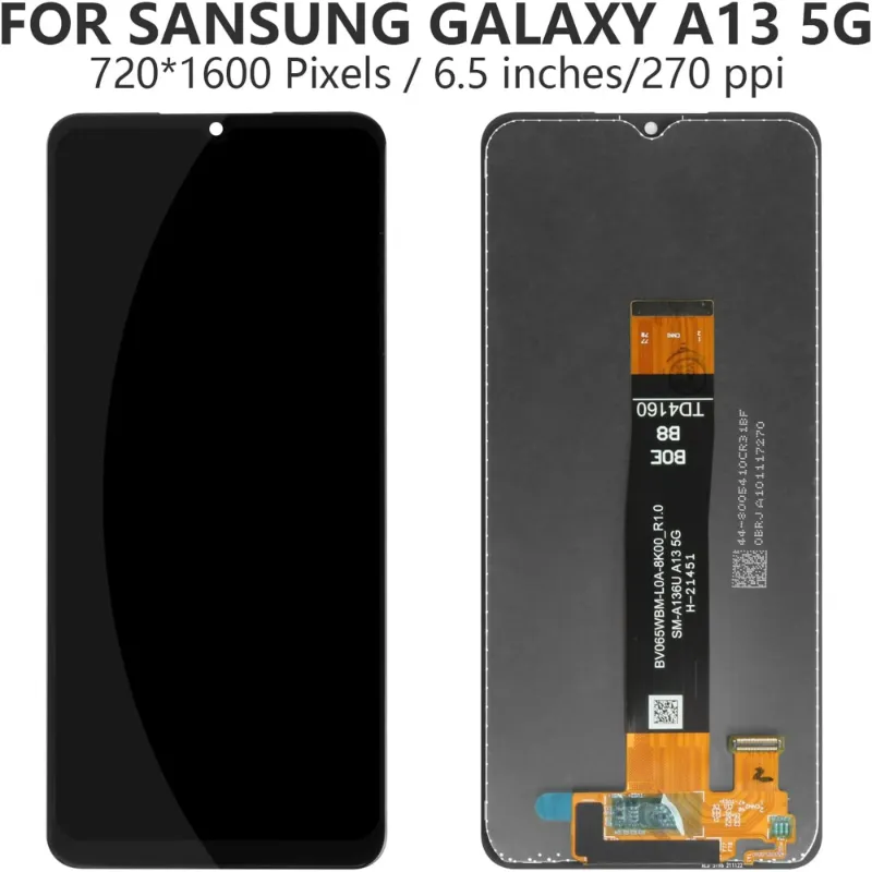 Photo 1 of LCD Screen Replacement Kit for Samsung Galaxy A13 5G A136U