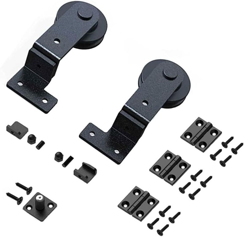 Photo 1 of Bi-Folding Barn Sliding Door Hardware Top Mount Roller Kit-Only Roller