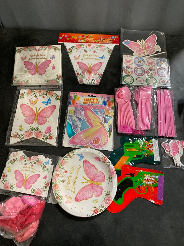 Photo 1 of 15 item Birthday Decoration mixed lot