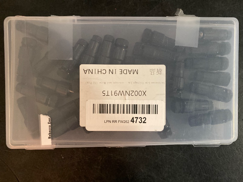 Photo 1 of 32 Pack Low Voltage Landscape Lighting Wire Connector, Outdoor 12-14 Gauge Cable Connectors for Landscape Post Lights Work with Moonray and More)