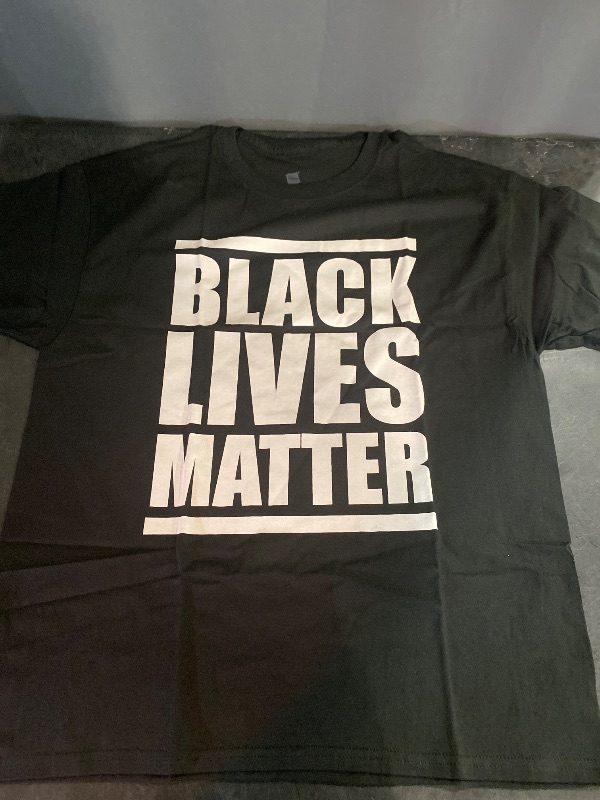 Photo 2 of Large Black Lives Matter Unisex T-Shirt