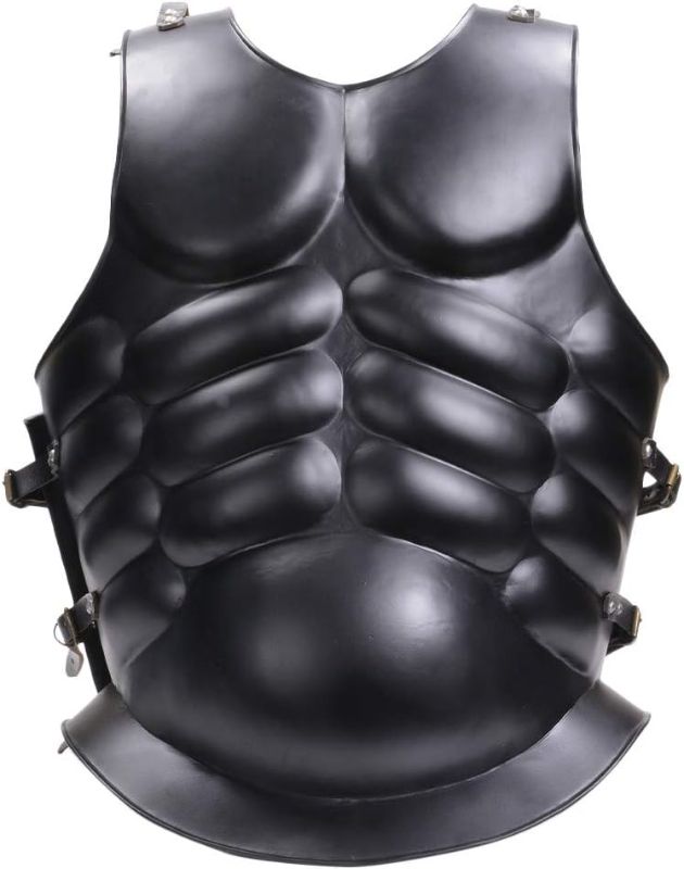 Photo 1 of SZCO Supplies Adult Muscular Cuirass Armor, Black