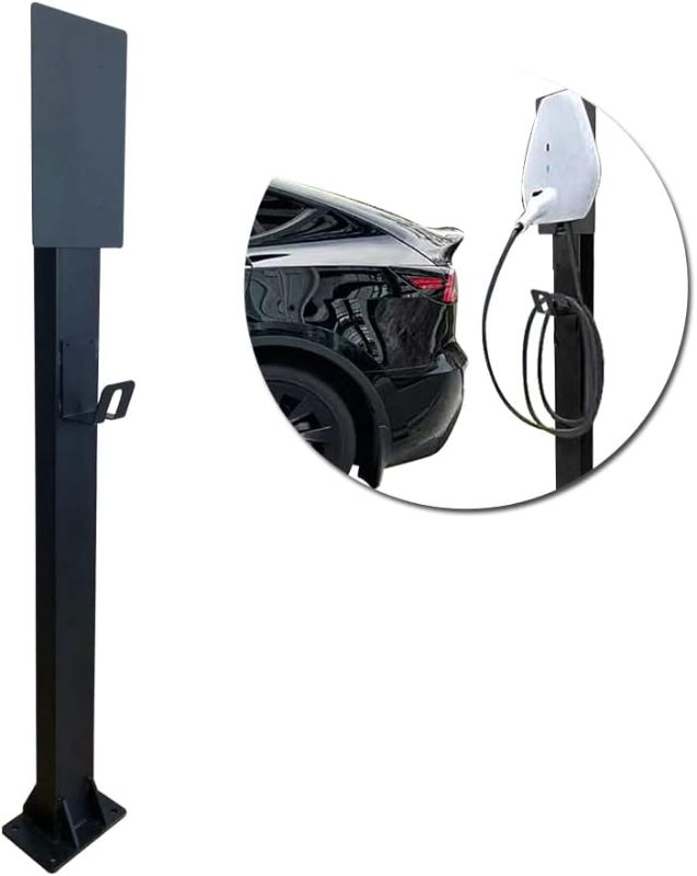 Photo 1 of Pedestal -Mounted EV Charging Station EV Charger Pedestal for Tesla Charging Station New Energy Vehicle Charging Pile Charging Column Charging Lever EV Charge Stand Charging Pillar