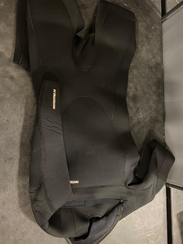 Photo 2 of M-L MWTA Men's Surfing Wetsuit, Chest Zip Fullsuit, Premium 5/4mm for Cold Water, Neoprene Surf Suit W/GBS, Full Body Wetsuit for Snorkeling & Swimming