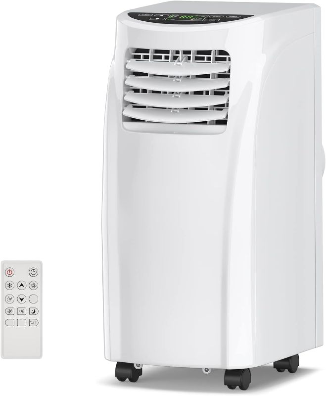 Photo 1 of COSTWAY EP24619US, 8000 BTU Unit Portable Air Conditioners, White