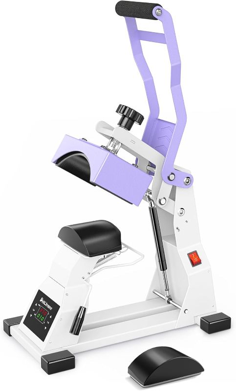 Photo 1 of Delclynee Hat Heat Press Machine (Purple)