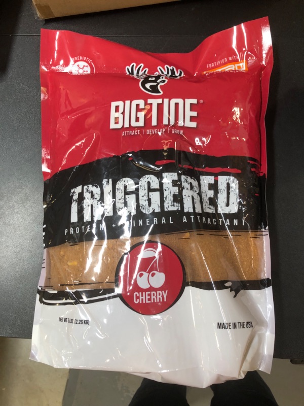 Photo 1 of Big Tine Triggered, Protein and Mineral Attractant, Cherry, 5lbs