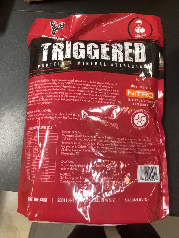 Photo 3 of Big Tine Triggered, Protein and Mineral Attractant, Cherry, 5lbs