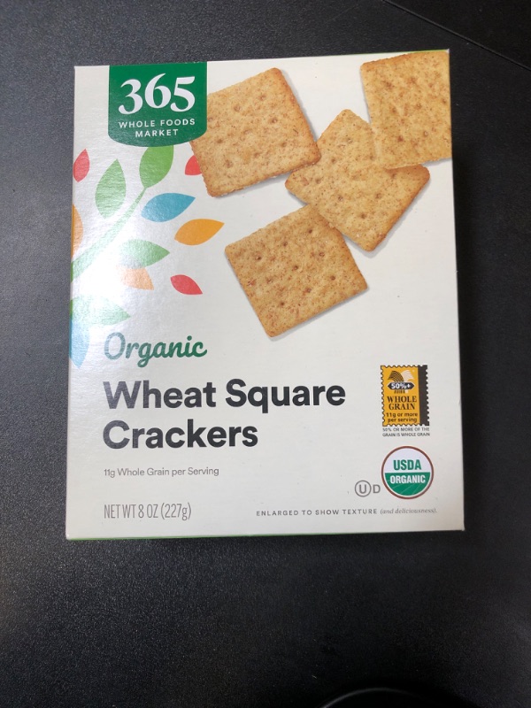 Photo 2 of 365 whole foods market wheat squares Cream 8 Ounce - exp. 06/28/24