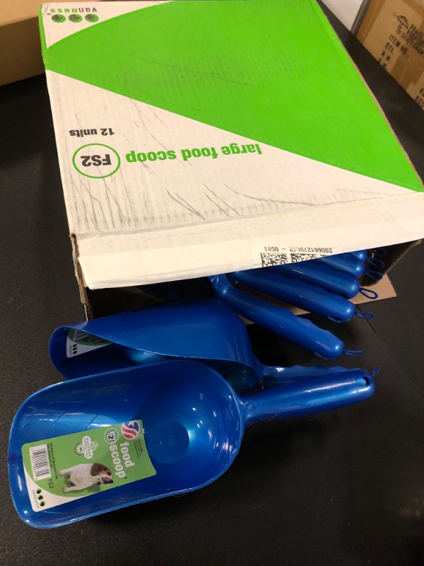 Photo 2 of 12 Van Ness 2 Cup Capacity Pet Food Scoop (Single), Blue 