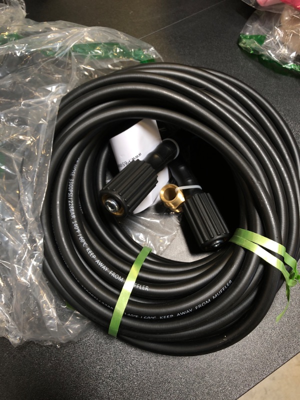 Photo 1 of 1pcs Extension Hose, For Home Improvement Pressure Washer Hose M22 Connector Female To Male (Size : 26.25ft)
