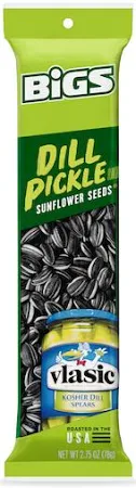 Photo 1 of Bigs Dill Pickle Sunflower Seed, 2.75 Ounce -- 12 per case.