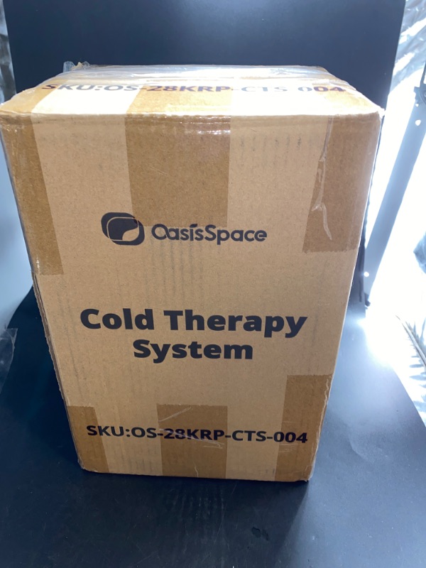 Photo 3 of OasisSpace Cold Therapy Ice Machine,Portable Ice Machine for Knee After Surgery,Low Noise Cold Circulation Therapy System Helps Reduce Swelling
