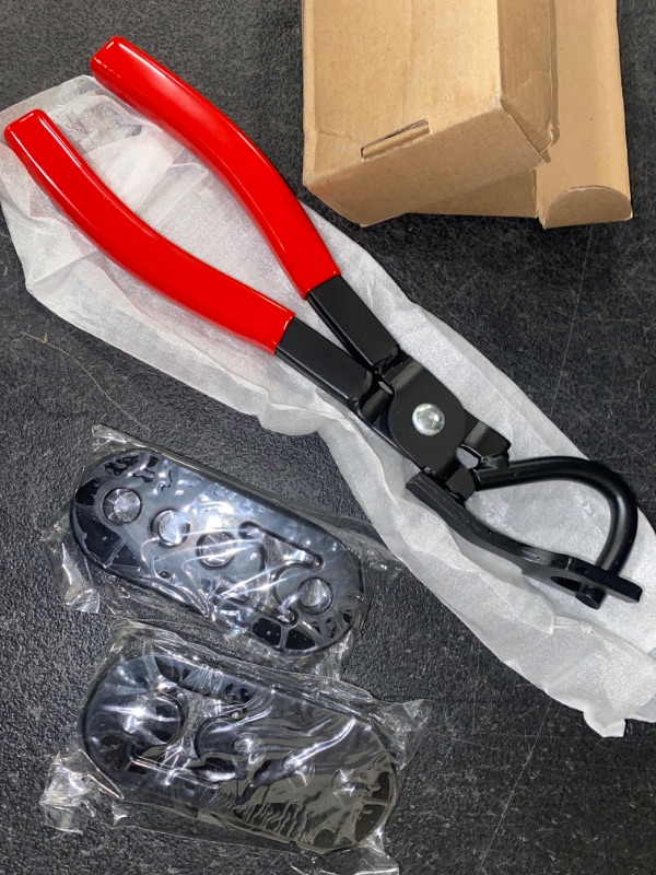 Photo 2 of Exhaust Hanger and Rubber Bracket Separation Exhaust Pliers and 4 Hole Exhaust Hanger Rubber Kit, Universal Exhaust Insulators Muffler Hangers Removal Tool
