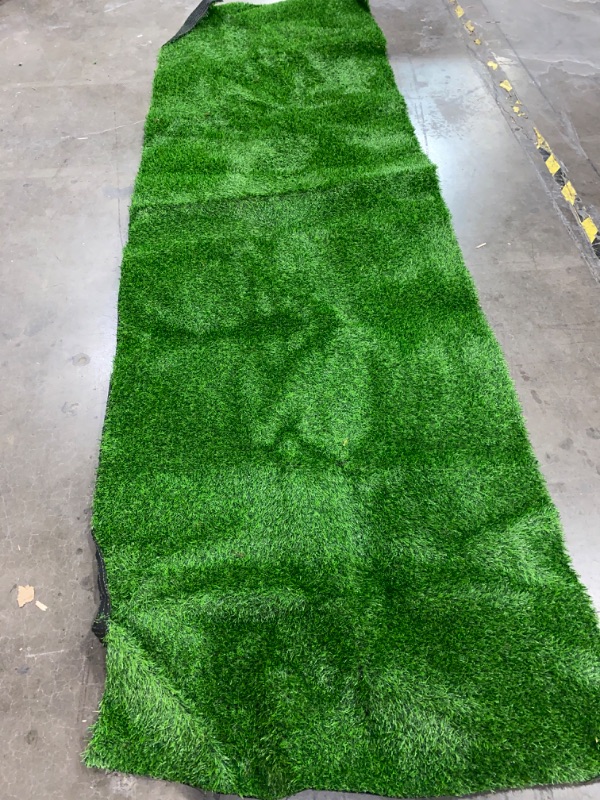 Photo 2 of Artificial Grass Astro Turf Lawn 3FTX10FT,Economy Indoor Outdoor Synthetic Grass Mat, Backyard Patio Garden Balcony Rug, Rubber Backing/Drainage Holes