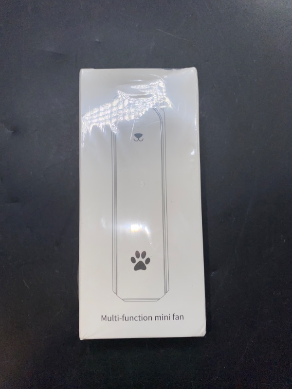 Photo 2 of All Summa"" Handheld Mini Fan, 3 IN 1, USB Rechargeable [11-16.5 Working Hours] with Power Bank, Flashlight, Portable Fan for Travel/Summer/Concerts/Lash, Gifts for Women (White), Compact, YH-007 FACTORY SEALED***
